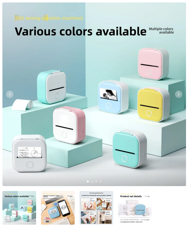 PrintGo Pro – Wireless Portable Thermal Printer