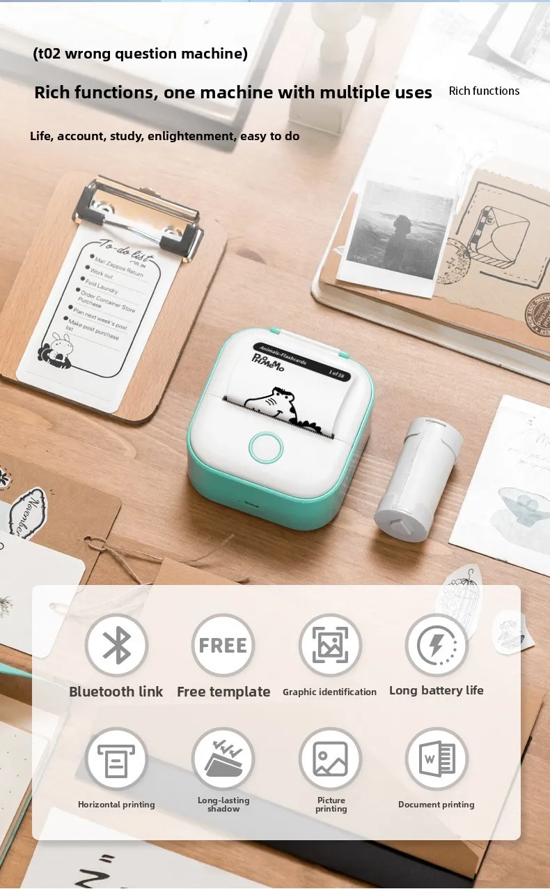 PrintGo Pro – Wireless Portable Thermal Printer
